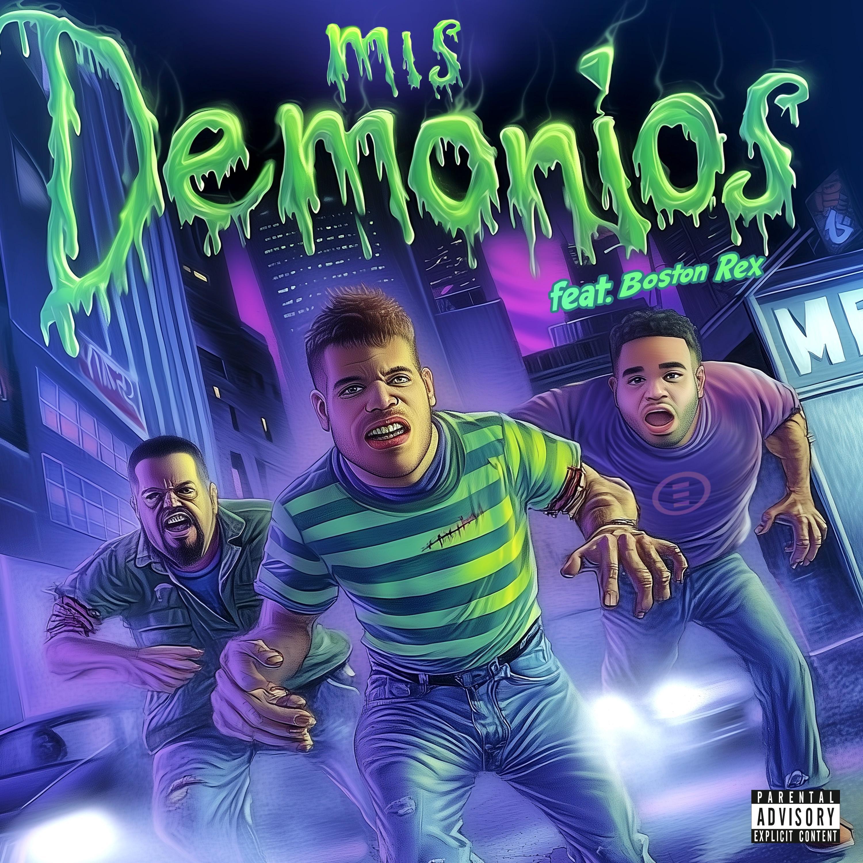 Mis Demonios feat. Boston Rex — portada